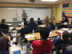 Students listen intently during last year's College Day.