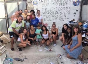 At the Foundación Escuela de la Solidaridad.