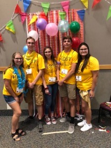 Tempe Prep's HOBY participants, from left: Kelly Clark, Noah Frazier, Clara Moffitt, Hayden Sampson and Maya Kostov.