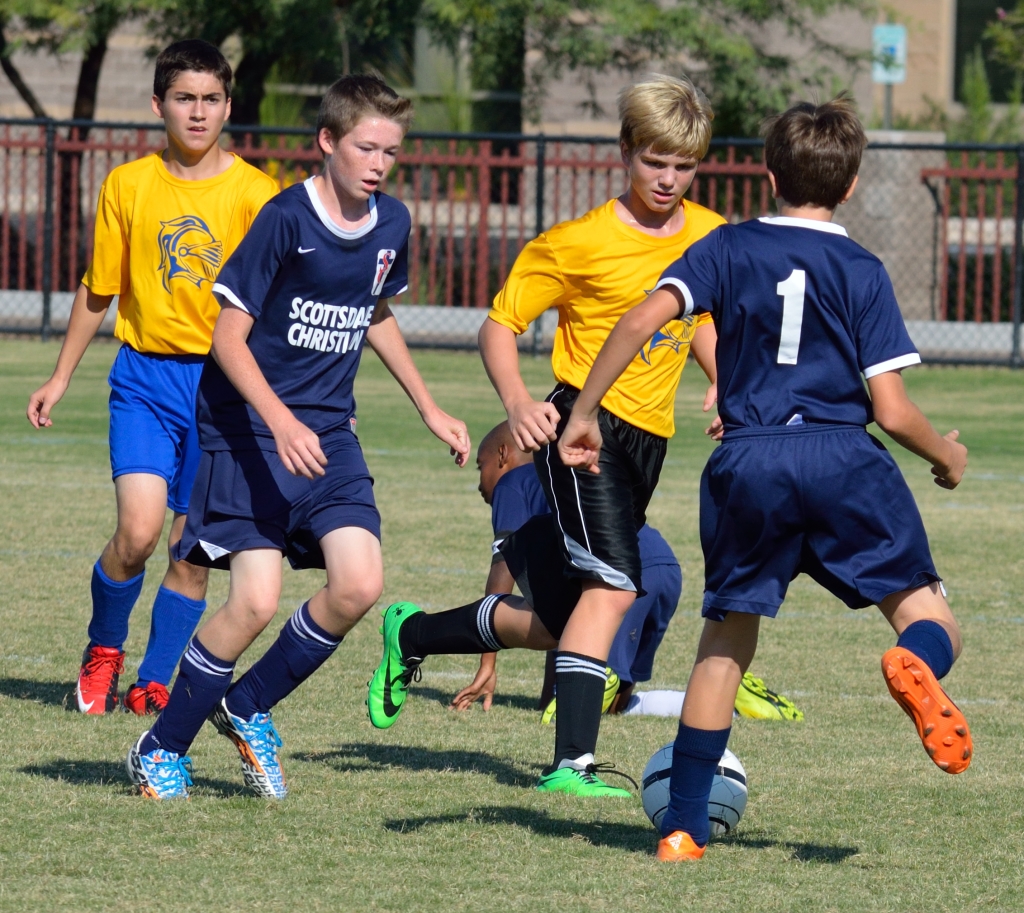 Junior high soccer team wins championship – De Equitibus