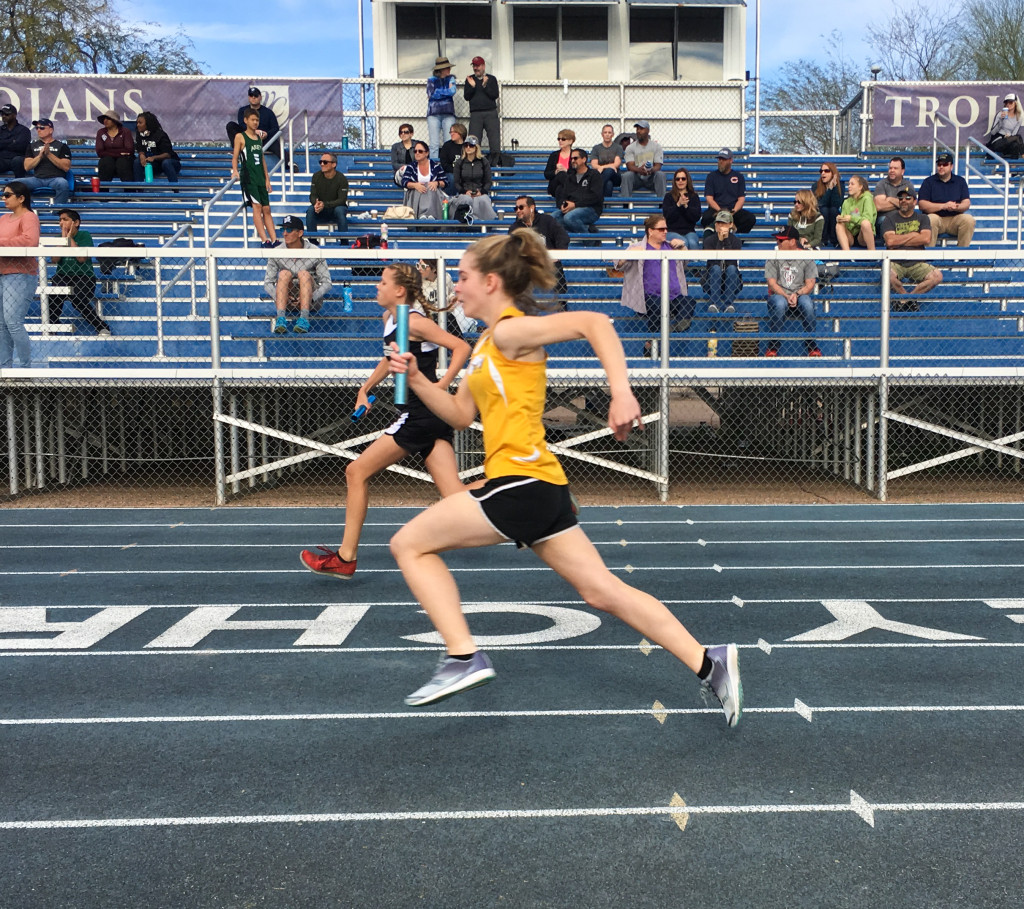 Middle School track and field team brimming with talent De Equitibus